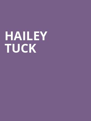 Hailey Tuck at Bush Hall